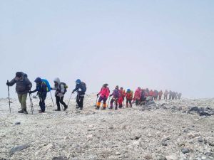 Climb to Damavand
